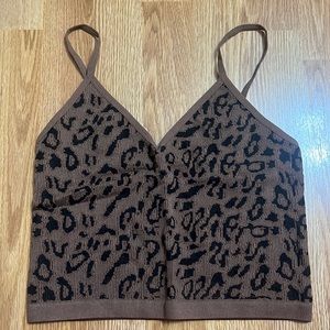 Bozzolo Cheetah Crop Top